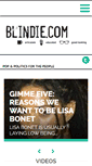 Mobile Screenshot of blindie.com