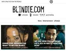 Tablet Screenshot of blindie.com